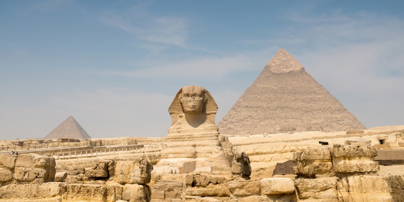 The Sphinx and Pyramid of Khafre!''