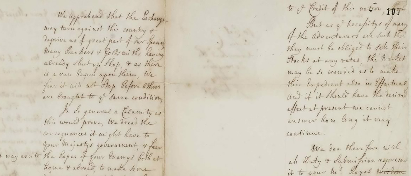 Request for the supply of arms:(firelocks; bayonets; pistols) to the Earl of Stair's, Sir John Cope's and the Earl of Rothess's Regiments of Dragoons to replace those lost on campaign in Flanders.Document Ref.: SP 41/18 f.39 Folio Numbers: ff.39- Date: Feb 1747