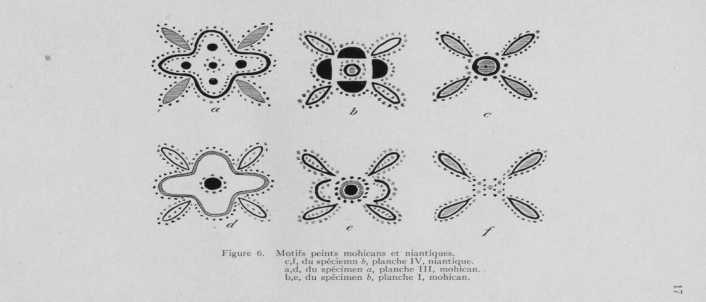 L'Art Décoratif chez les Tribus Indiennes du Connecticut: Par Frank G. Speck. Imprimerie du Gouvernement, 1917. Indigenous Peoples of North America