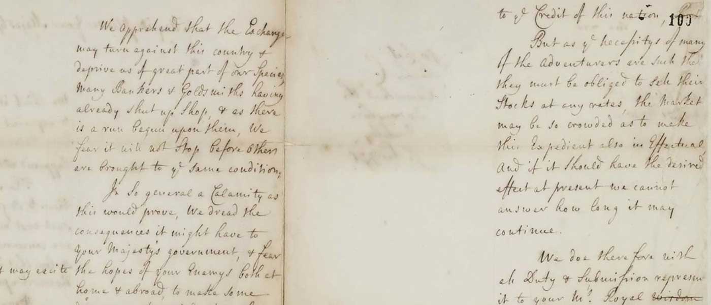 Request for the supply of arms: (firelocks; bayonets; pistols) to the Earl of Stair's, Sir John Cope's and the Earl of Rothess's Regiments of Dragoons to replace those lost on campaign in Flanders. Document Ref.: SP 41/18 f.39 Folio Numbers: ff. 39- Date: Feb 1747